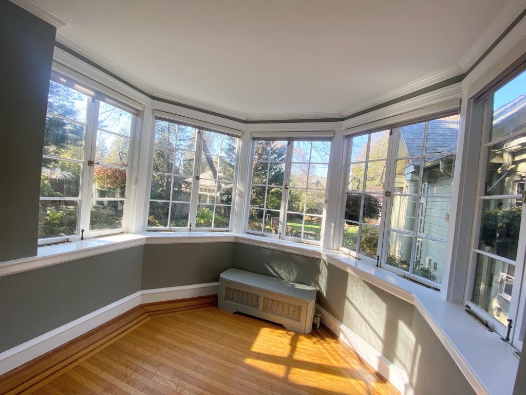 Updated living room in Jenkintown, PA